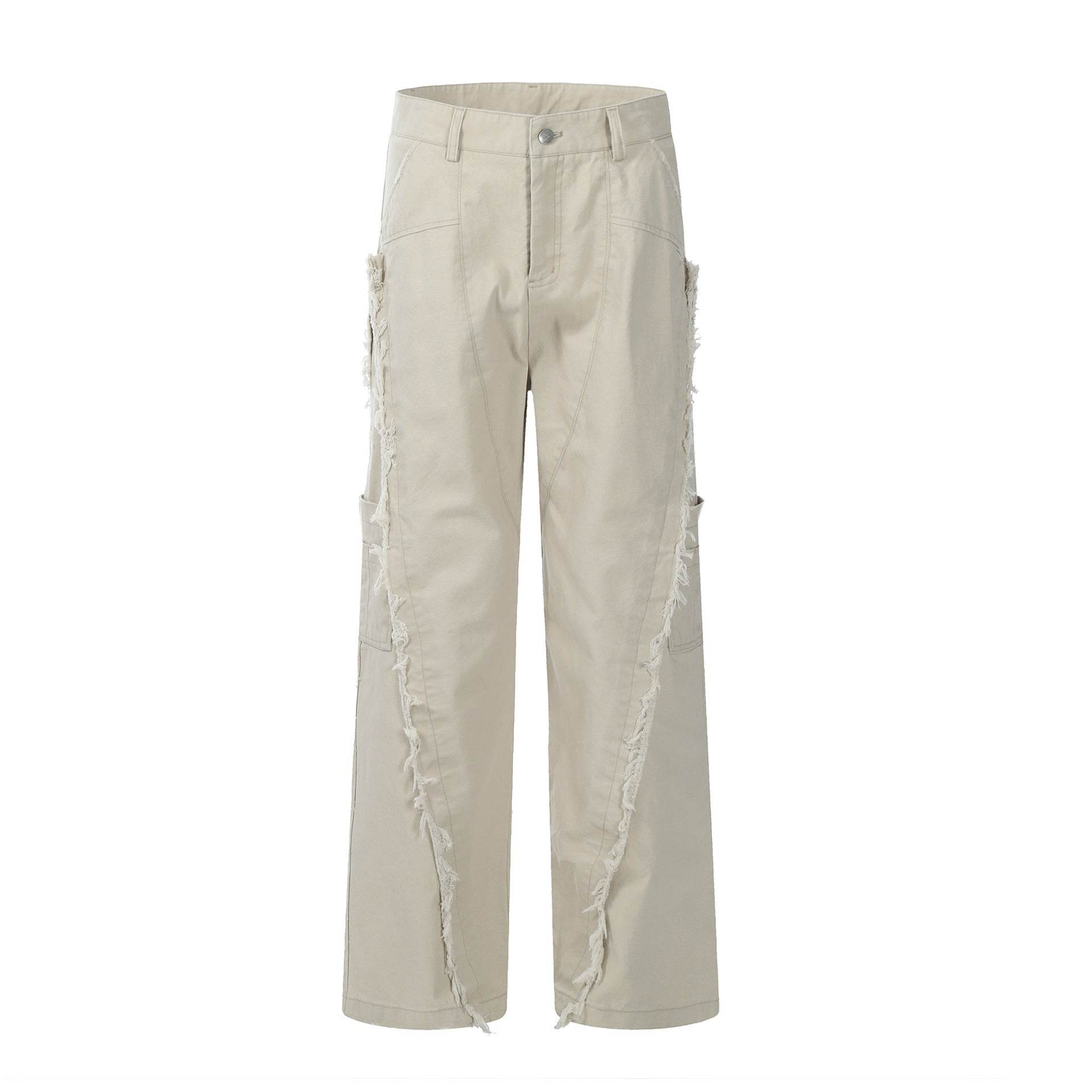 Salopette américaine rétro Cleanfit Loose Heavy Industry lavée et usée - Droxev