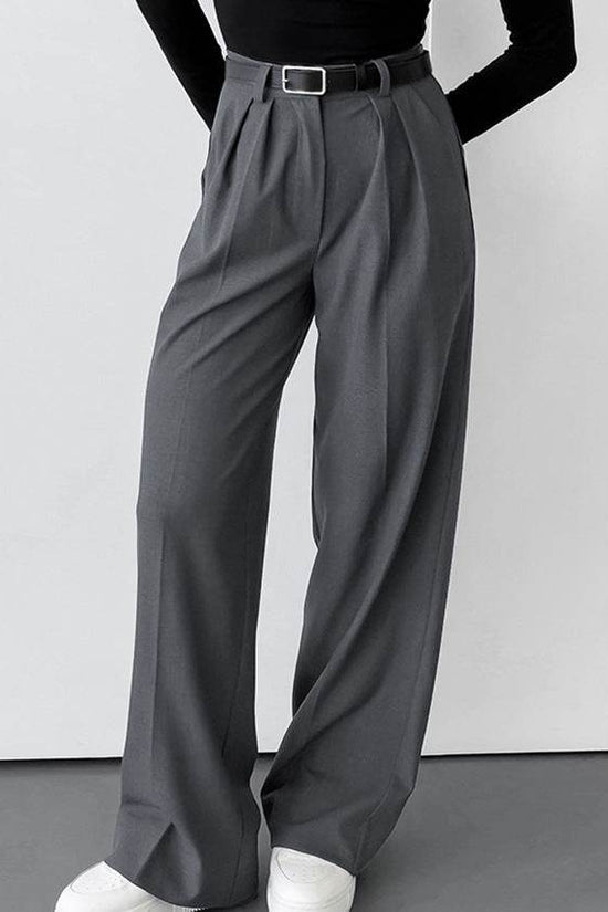 Pantalon de costume simple pour femme - Droxev