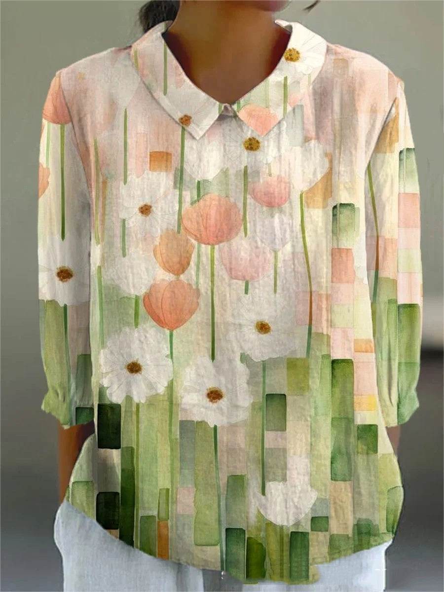 Créatif Rétro Floral Japonais Simple - Droxev