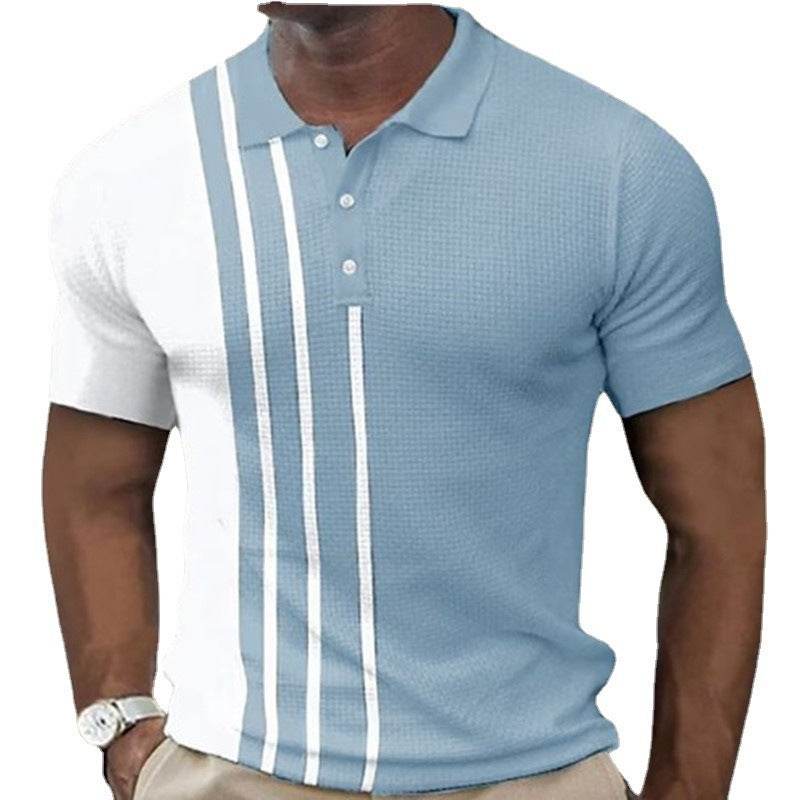 Chemise de golf d'été européenne et américaine pour hommes - Droxev