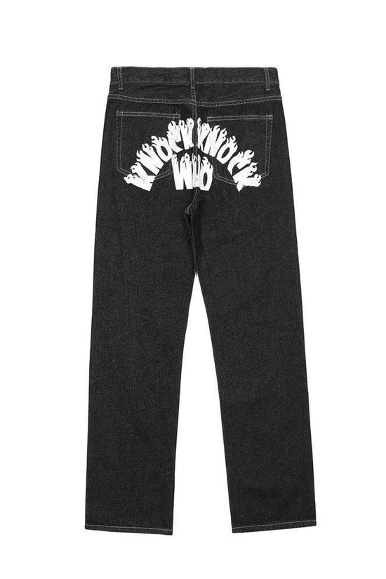 Pantalon droit ample tendance automne pantalon décontracté - Droxev