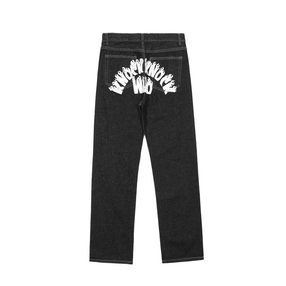 Pantalon droit ample tendance automne pantalon décontracté - Droxev