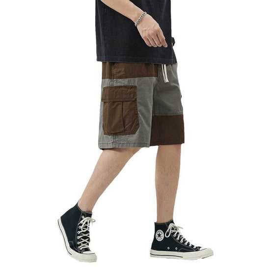 Short décontracté ample et droit pour homme - Droxev