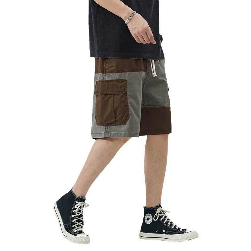 Short décontracté ample et droit pour homme - Droxev