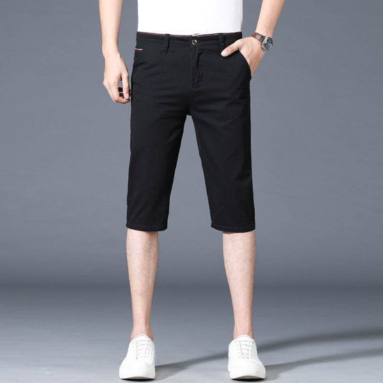 Pantalon d'été slim décontracté taille moyenne pour homme - Droxev