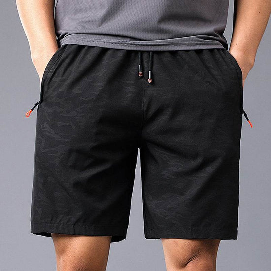 Short d'été ample et fin pour homme, grande taille, vêtement d'extérieur, de course, de sport et de loisirs - Droxev