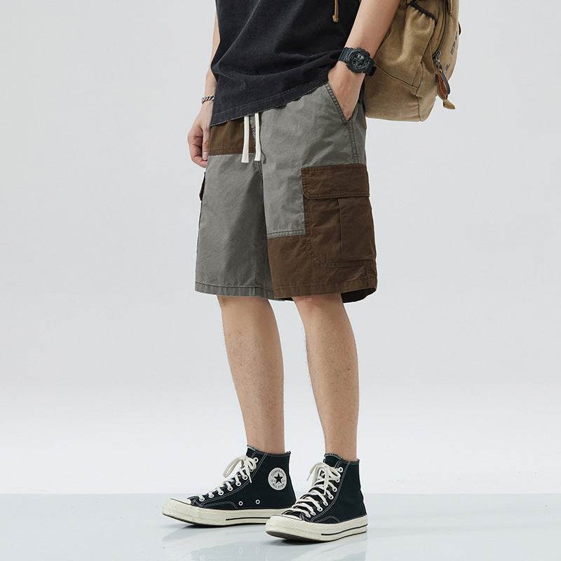 Short décontracté ample et droit pour homme - Droxev