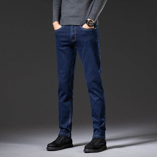 Pantalon décontracté extensible ample et slim pour homme - Droxev