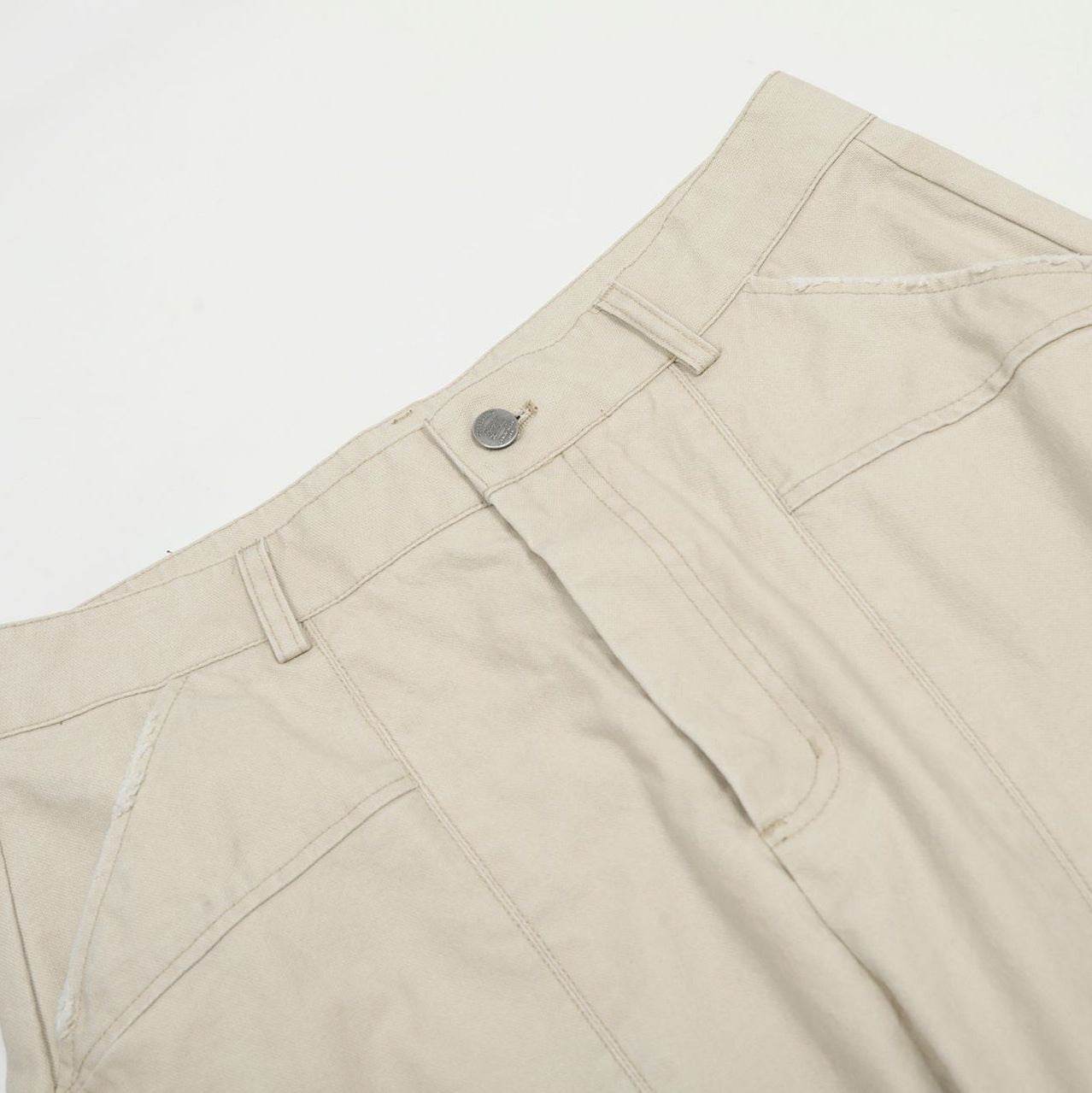 Salopette américaine rétro Cleanfit Loose Heavy Industry lavée et usée - Droxev