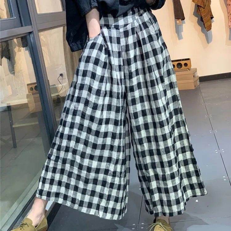 Pantalon court décontracté pour femme - Droxev