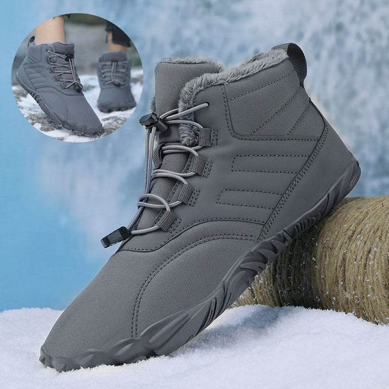 Bottes d'hiver chaudes à enfiler pour hommes et femmes, résistantes à l'usure, antidérapantes, épaisses, pour couple - Droxev