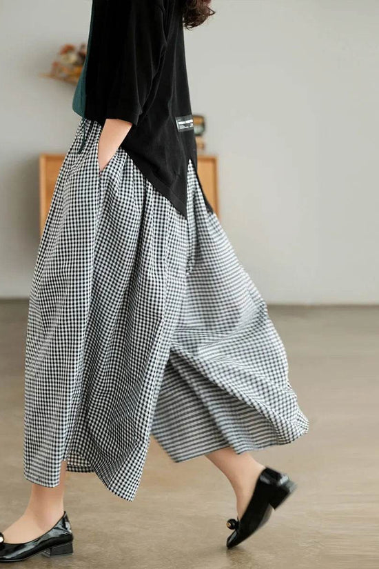 Pantalon court décontracté pour femme - Droxev