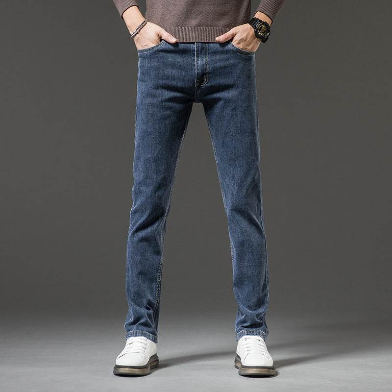 Pantalon décontracté extensible ample et slim pour homme - Droxev
