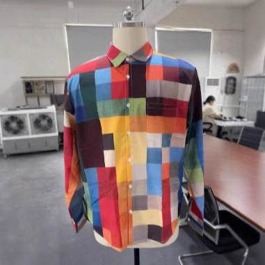 Chemise décontractée d'été imprimée en 3D pour homme - Droxev