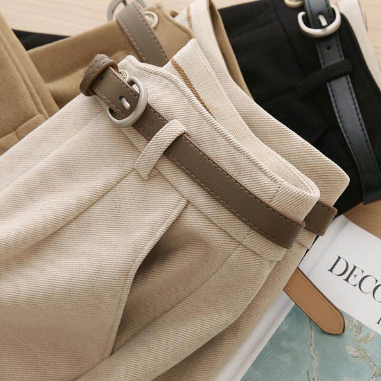 Pantalon décontracté taille haute anti-âge - Droxev