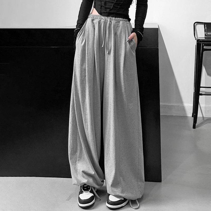 Bloomer décontracté taille haute pour femme - Droxev