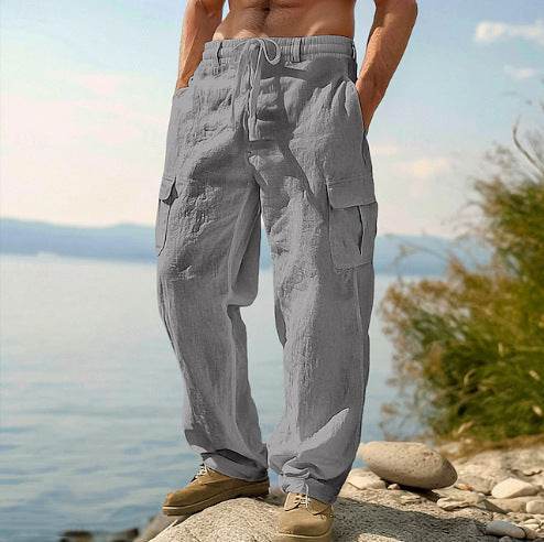 Pantalon ample décontracté quatre saisons pour homme - Droxev