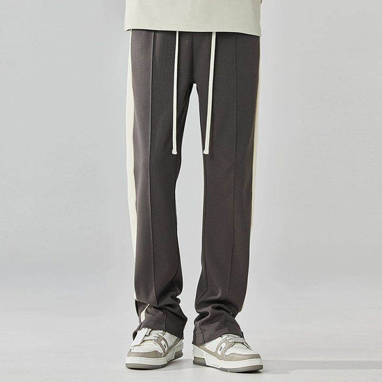 Pantalons décontractés droits et assortis de niche High Street - Droxev