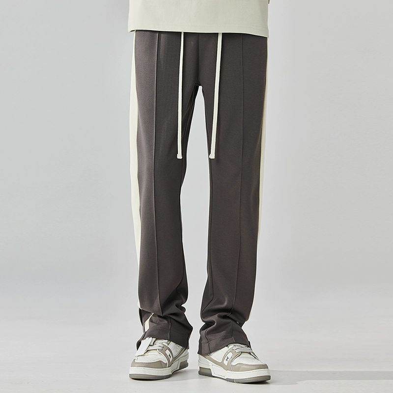 Pantalons décontractés droits et assortis de niche High Street - Droxev