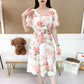 Robe amincissante à la taille pour femme