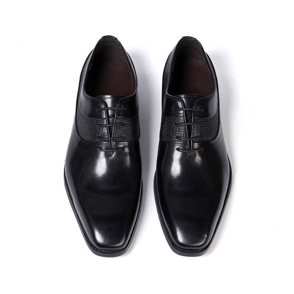 Chaussures en cuir à bout pointu pour tenues de soirée - Droxev