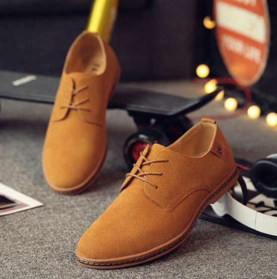 Chaussures pour hommes en cuir nubuck - Droxev