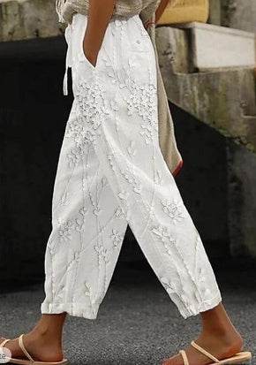 Pantalon imprimé pour femme - Droxev